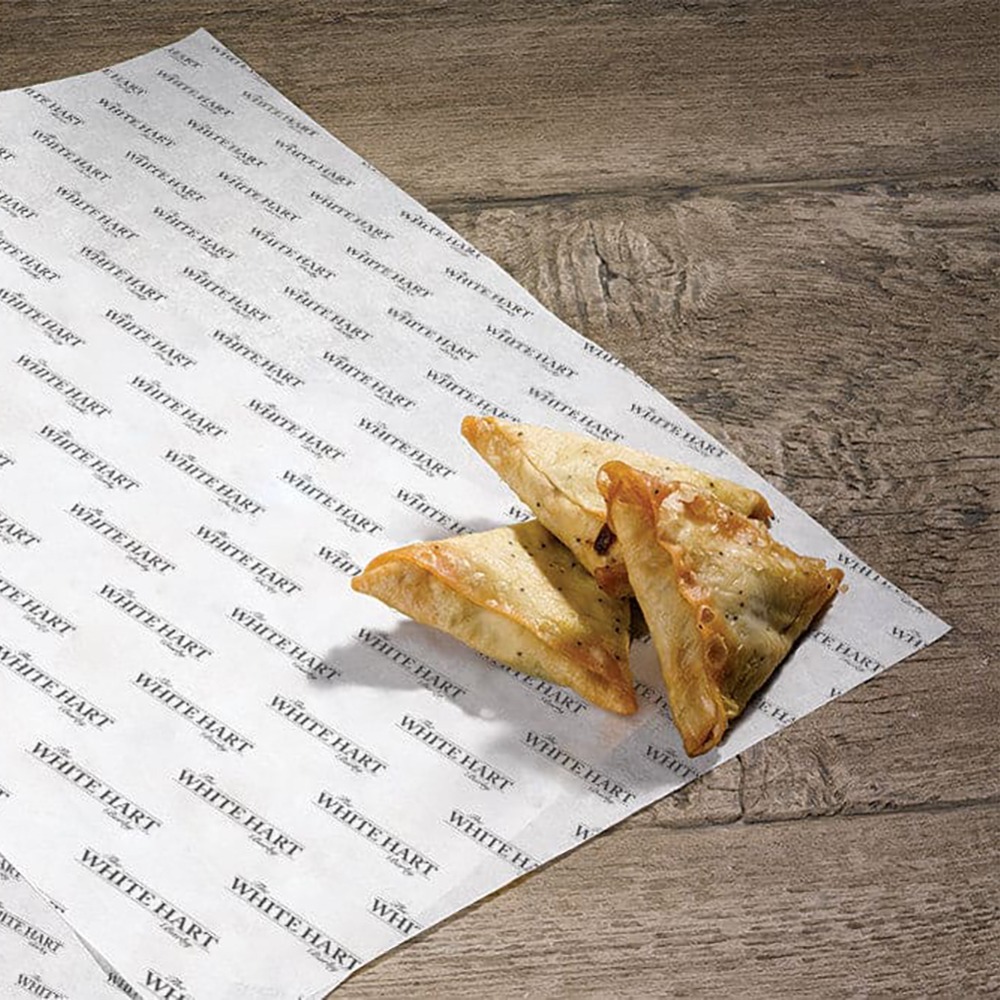 Custom Printed Greaseproof Paper A3 Size (297 x 420 mm)