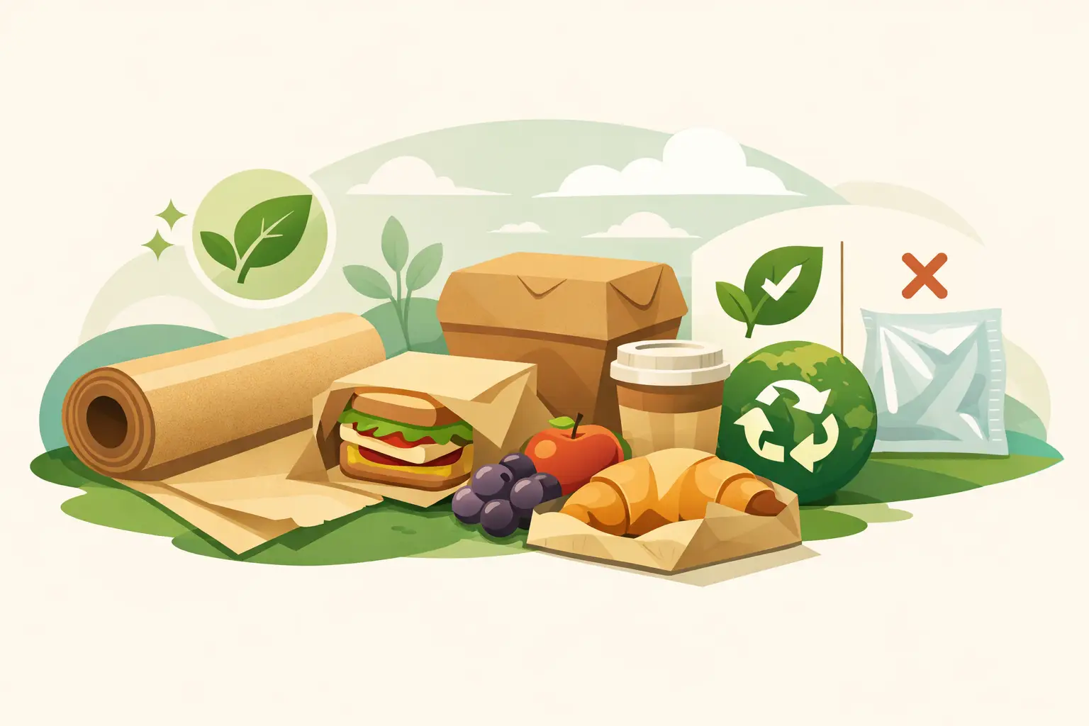 Choosing Compostable Food Wrapping Paper