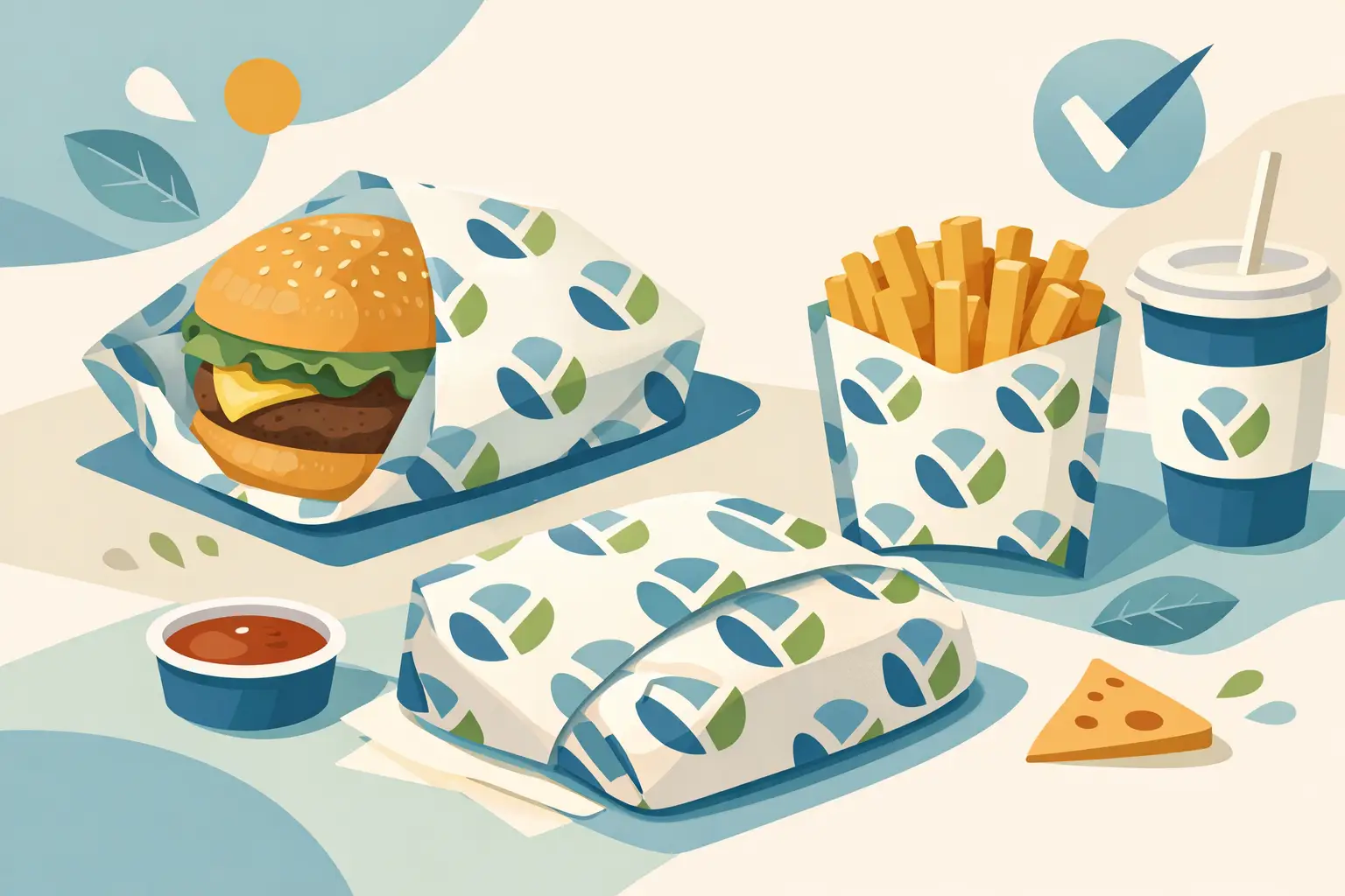 Food Wrapping Paper with Logo That Works