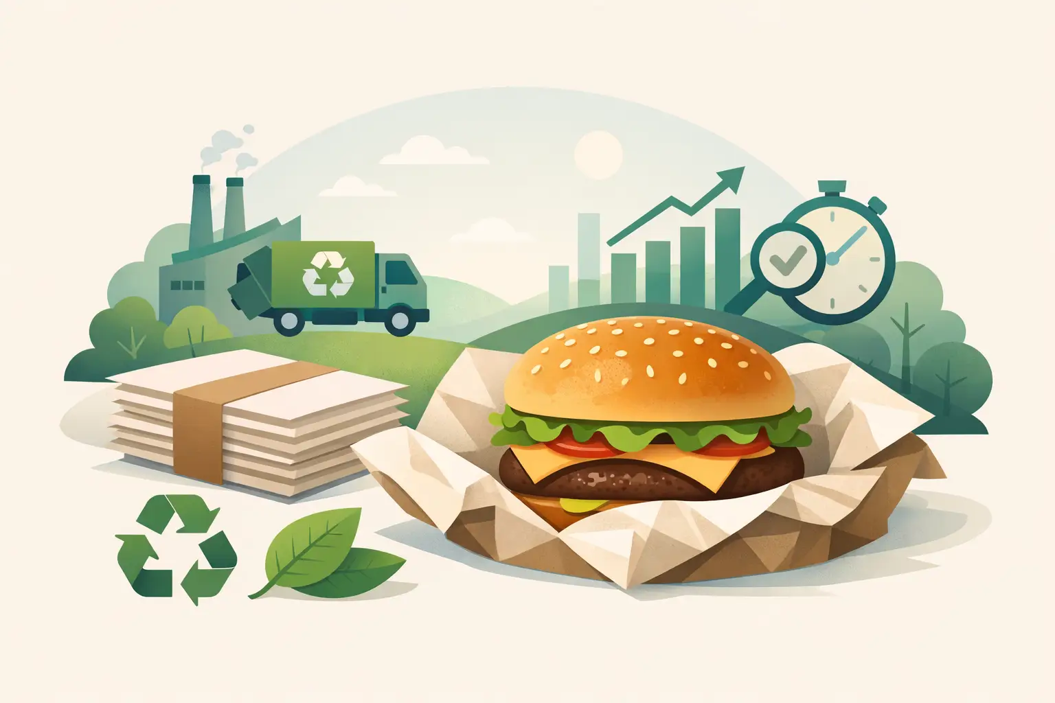 How Recyclable Burger Wrap Paper Performs