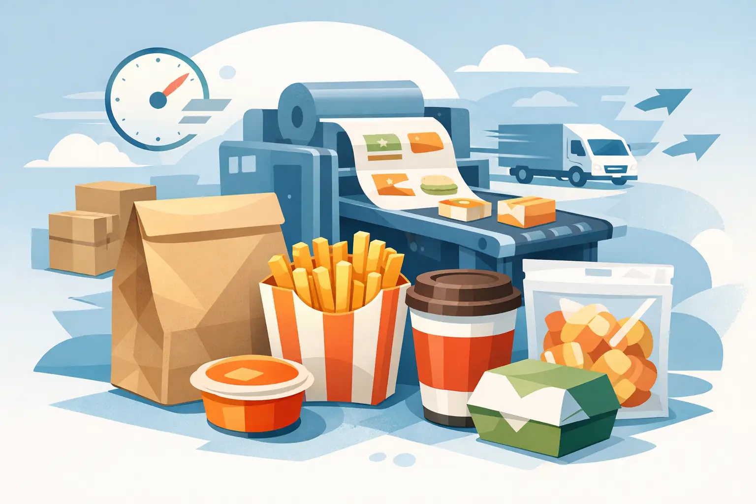 Fast Turnaround Printed Food Packaging